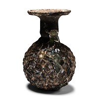 Roman Glass 'Sprinkler' Vessel with Net Pattern