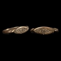 Roman Silver Ring with 'Eugeni' Inscription