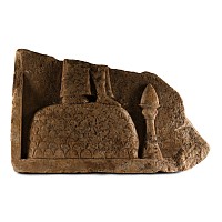 Neo-Assyrian Stone Relief with Standing Figure