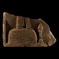 Neo-Assyrian Stone Relief with Standing Figure