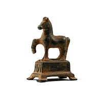 Roman Bronze Standing Horse Statuette