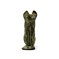 Egyptian Bronze Bastet Cat Amulet