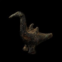 Greek Bronze Bird Figure