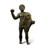 Etrusco-Italic Bronze Figure of Young Hercules