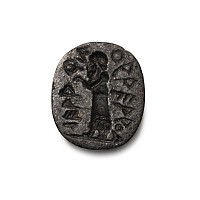 Judean Gemstone with Aramaic Inscription