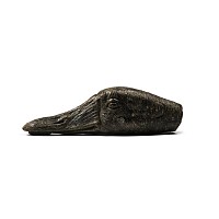 Greek Bronze Duck's Head