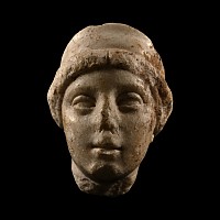 Hellenistic Marble Head of a Woman