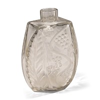 Vase with Grape Vines and Fern Leaves