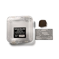 Rissani Carbonaceous Chondrite Meteorite Polished End Cut