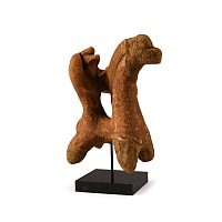 Archaic Greek Terracotta Mounted Warrior