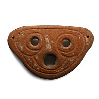 South East Asian Terracotta Mask