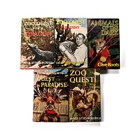 Zoo Quest Series and Other Books by David Attenborough - 4 Titles