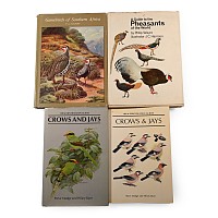 Bird Books on Crows, Jays, Pheasants and Gamebirds - 4 Titles