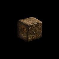 Large Roman Bronze Gaming Dice
