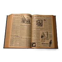 Original United States Air Force Daily Newspaper Bound 'Reel Room' Copies, March 1954 to July 1954 - 122 Publications