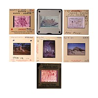 Historic Collection of 867 Slides of Archaeological Sites and Artefacts Including Other Sites in Egypt