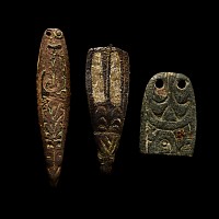 Anglo-Saxon Bronze Strap End Group