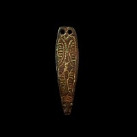 Anglo-Saxon Bronze Strap End