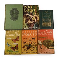 Books on Animals, Birds, Insects and Other Wildlife - 6 Titles