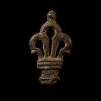 Roman Bronze Openwork Key Handle