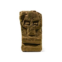 Georgian Carved Limestone Skull Stele