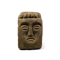 Medieval Limestone Corbel of Adam