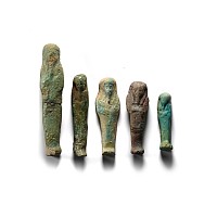 Egyptian Glazed Faience Shabti Collection