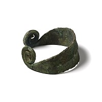 Bronze Age Coiled Terminal Bracelet