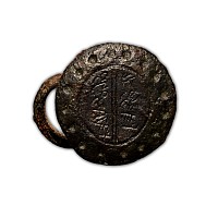 Western Asiatic Aramaic Pendant Seal Matrix