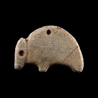 Large Sumerian Animal Amulet