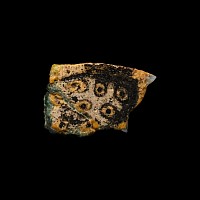 Egyptian Glass Panel with Eyes