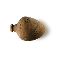 Byzantine 'Greek Fire' Ceramic Fire Bomb or Hand Grenade with Birds