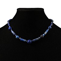 Bactrian Style Lapis Lazuli Bead Necklace String