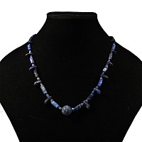 Bactrian Style Lapis Lazuli Bead Necklace String
