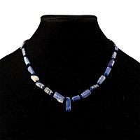 Bactrian Style Lapis Lazuli Bead Necklace String