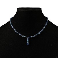 Roman Blue Glass Bead Necklace String