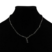 Roman Black Glass Bead Necklace String