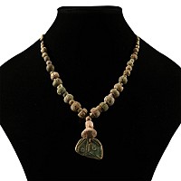 Western Asiatic Faience and Ceramic Bead Necklace String