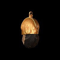 Viking Age Gold Elfshot Pendant
