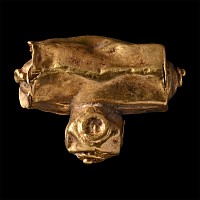 Roman Gold Amulet Case