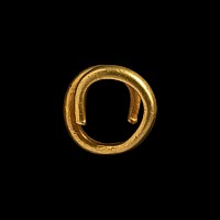 Bronze Age Gold Hair Ring