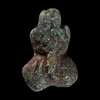 Egyptian Faience Phallic Amuletic Pendant