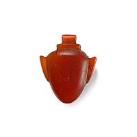 Egyptian Carnelian Heart Amulet