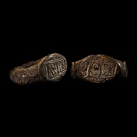 Western Asiatic Silver Ring with Calligraphic Inscription