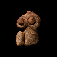 Tell Halaf Seated Goddess Idol