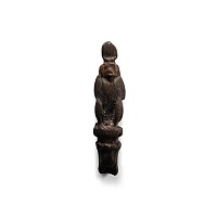 Egyptian Ebony Thoth Figure