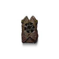 Medieval Bronze Openwork Knife Pommel