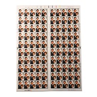 Diana and Charles Full Sheet of 25 Pence Stamps.