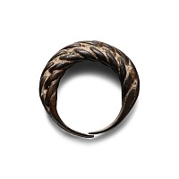 Viking Silver Twisted Ring