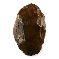 Large French Stone Age Flint Handaxe